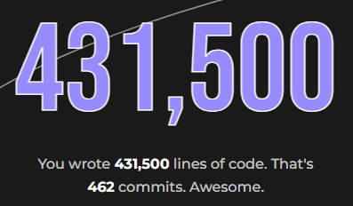 Count LoC & Commits